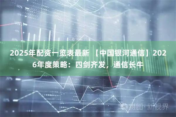 2025年配资一览表最新 【中国银河通信】2026年度策略：四剑齐发，通信长牛